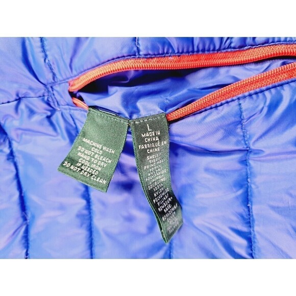 Lauren Ralph Lauren Active Women's Petite Reversible Puffer Vest Size L - Picture 3 of 6